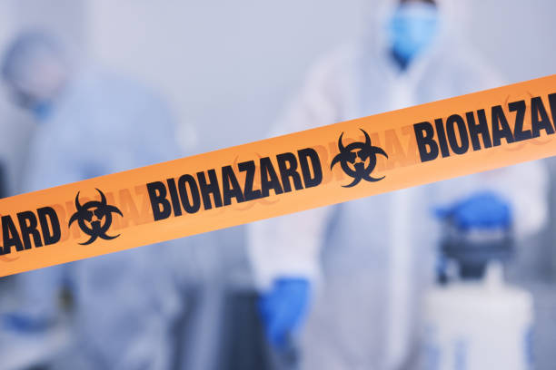 Professional Blood Cleanup technician working in Hiawassee, GA